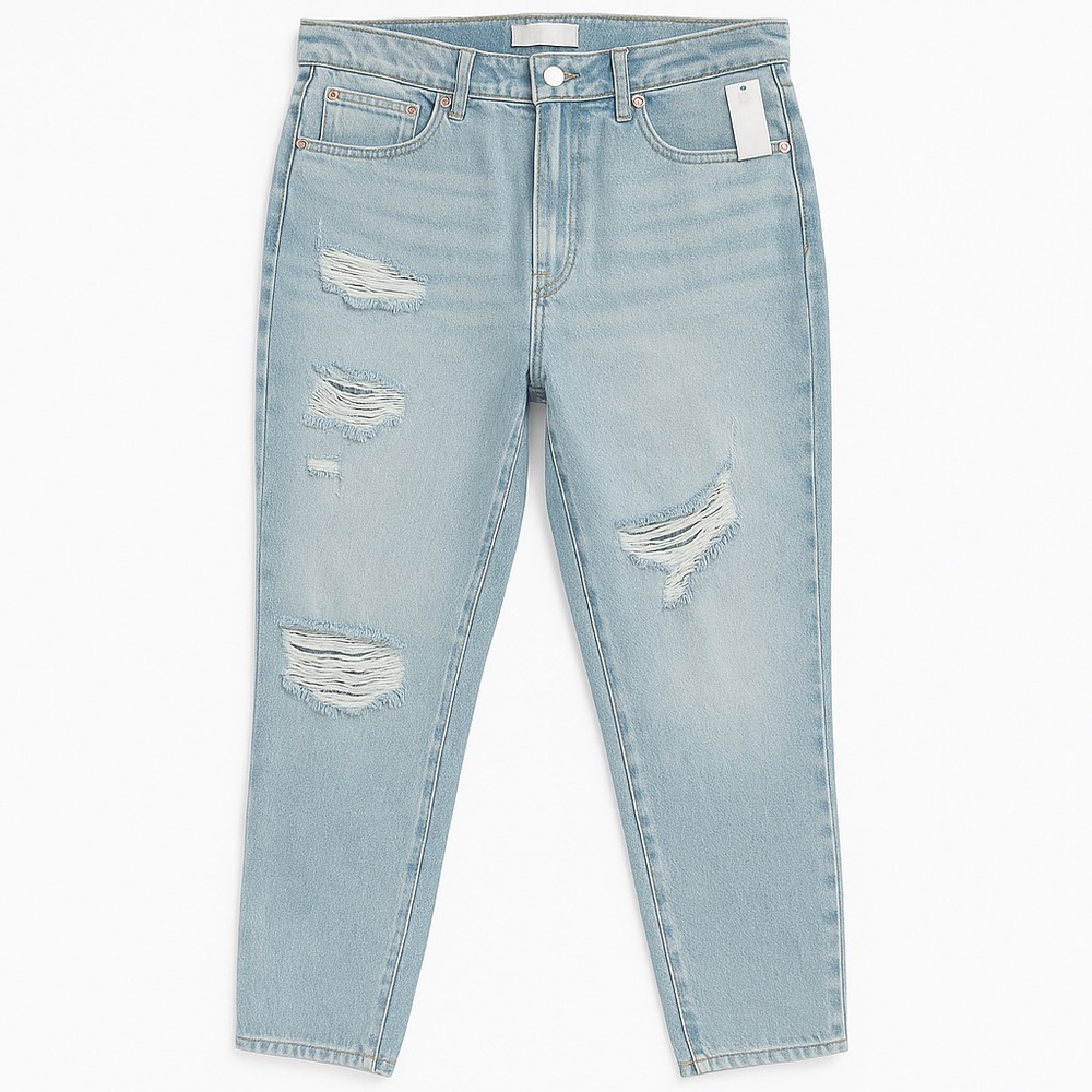Tillys Distressed Mom Jeans | Size 5 | NWT | Light Wash